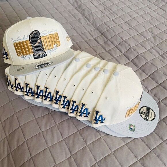 Los Angeles Dodgers New Era 2024 World Series Parade Snapback 59FIFTY Hat - Picture 2 of 9